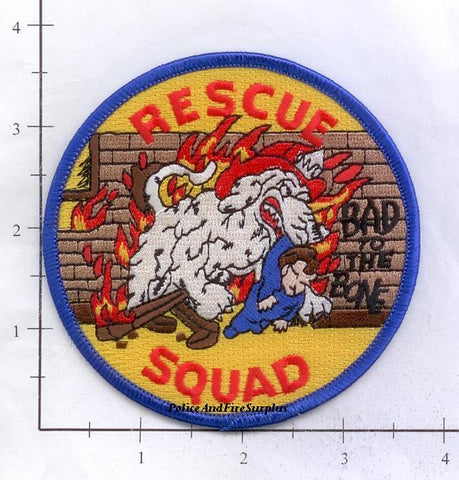 Louisiana - New Orleans Rescue Squad Fire Dept Patch