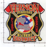 Louisiana - Vernon Parish Fire District Fire Dept Patch