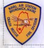 Maine - Brunswick Naval Air Station Crash Rescue Fire Division Patch