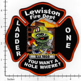 Maine - Lewiston Truck 1 Fire Dept Patch v2