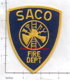 Maine - Saco Fire Dept Patch