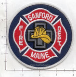 Maine - Sanford Fire Dept Patch