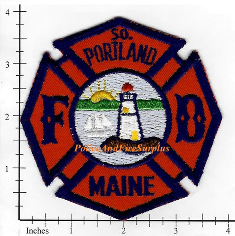 Maine - South Portland Fire Dept Patch v3