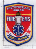 Maine - South Portland Fire EMS, EMT Basic Dept Patch