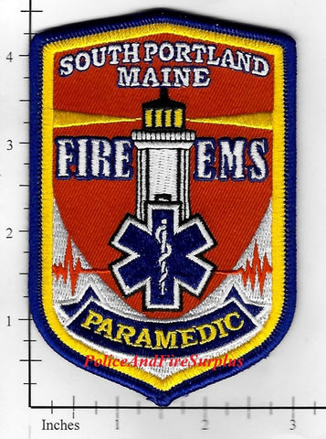 Maine - South Portland Fire EMS, Paramedic Patch