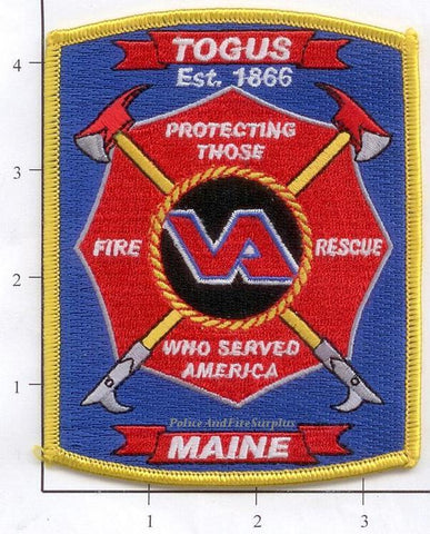 Maine - Togus Veterans Administration Fire Patch