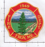 Maine - Troy Fire Dept Patch