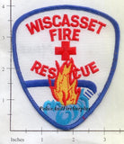 Maine - Wiscasset Fire Rescue Patch