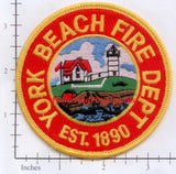 Maine - York Beach Fire Dept Patch