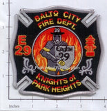 Maryland - Baltimore City Engine 29 Fire Dept Patch v1