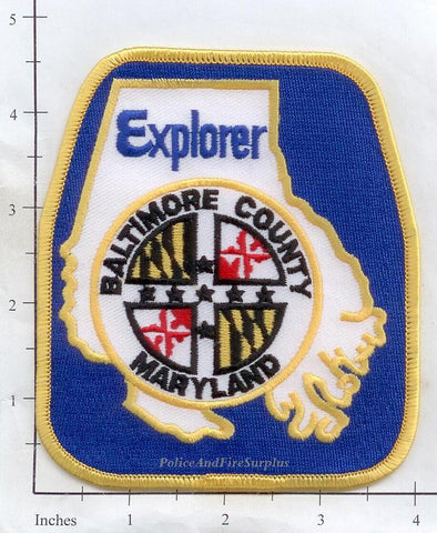 Maryland - Baltimore County Explorer Patch
