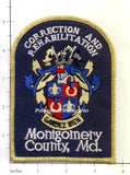 Maryland - Montgomery County Correction and Rehabilitation Patch