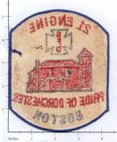 Massachusetts - Boston Engine 21 Fire Dept Patch v2