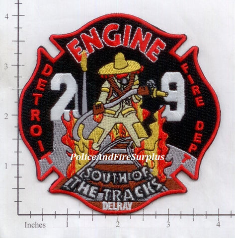 Michigan - Detroit Engine 29 Fire Dept Patch