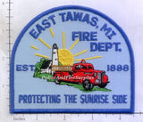 Michigan - East Tawas Fire Dept Patch