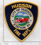 Michigan - Hudson Station 82 Fire Dept Patch