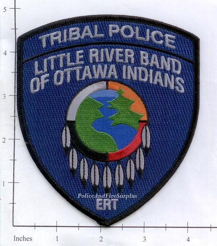 Michigan - Little River Band of Ottawa Indians Tribal Police Dept Patch