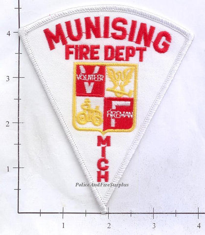 Michigan - Munising Fire Dept Patch