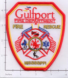 Mississippi - Gulfport Fire Dept Patch