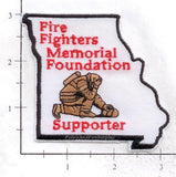 Missouri - Fire Fighters Memorial Foundation Supporter Patch