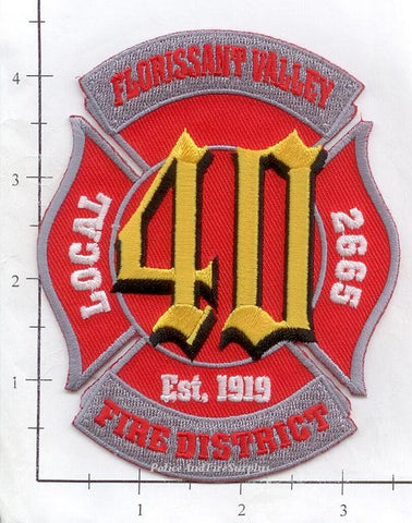 Missouri - Flourissant Valley Fire District Dept Patch