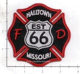 Missouri - Halltown Fire Dept Patch
