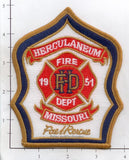 Missouri - Herculaneum Fire Dept