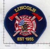 Missouri - Lincoln Fire Rescue Patch