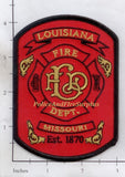 Missouri - Louisiana Fire Dept Patch