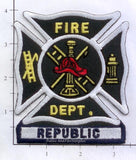 Missouri - Republic Fire Dept Patch