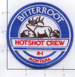 Montana -  Bitterroot Hot Shots R1 Fire Dept Patch v1