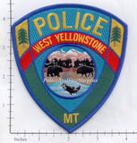 Montana -  West Yellowstone Police Dept Patch