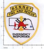 Nebraska - Bennet Fire And Rescue Patch