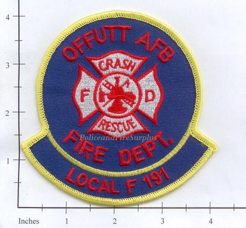 Nebraska - Offutt Air Force Base Fire Dept Patch