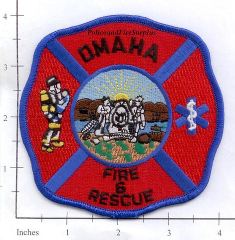 Nebraska - Omaha Fire & Rescue Dept Patch v1