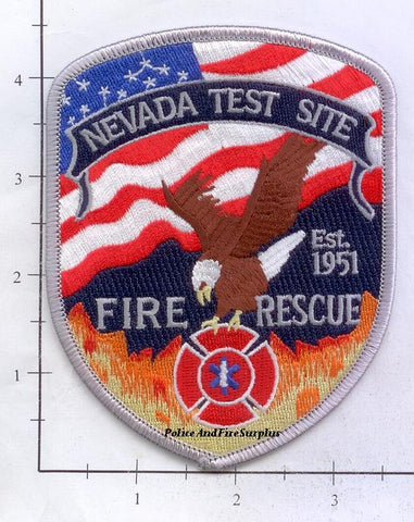 Nevada - Nevada Test Site Fire Rescue Patch