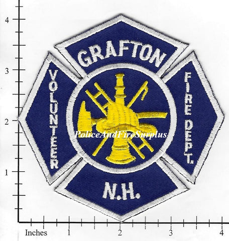 New Hampshire - Grafton Volunteer Fire Dept Patch