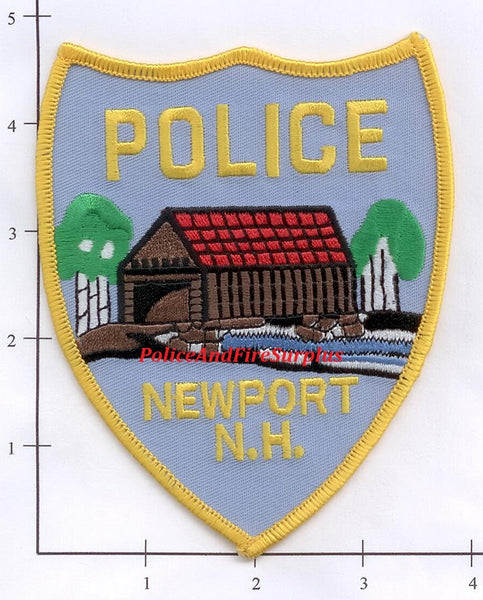 New Hampshire - Newport Police Dept Patch v1 – Police And Fire Surplus