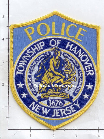 New Jersey - Hanover Police Patch