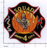 New Jersey - Jersey City Squad 4 Fire Dept Patch v2