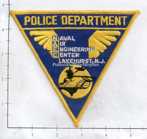 New Jersey - Lakehurst Naval Air Engineering Center Police Patch