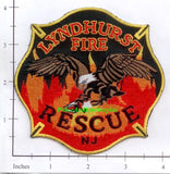 New Jersey - Lyndhurst Fire Rescue Fire Dept Patch