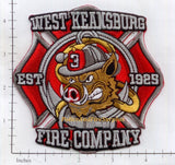 New Jersey - West Keansburg Fire Company 3 Fire Dept Patch