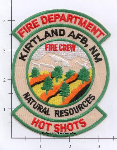 New Mexico - Kirkland Air Force Base Fire Dept Hot Shots Patch