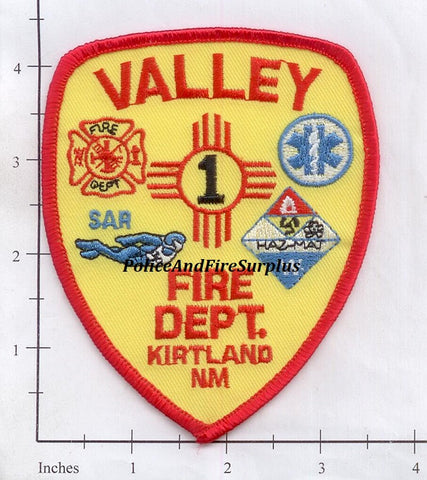 New Mexico - Kirkland Valley Fire Dept Patch