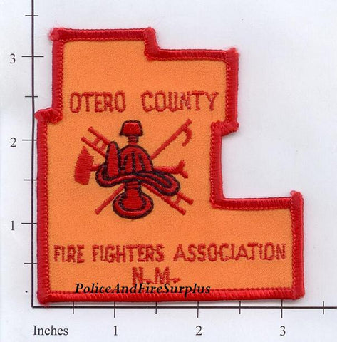 New Mexico - Otero County Fire Fighters Association Patch