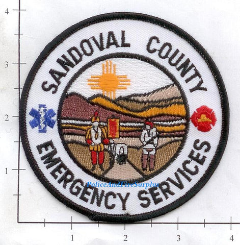 New Mexico - Sandoval County Emergency Services Patch