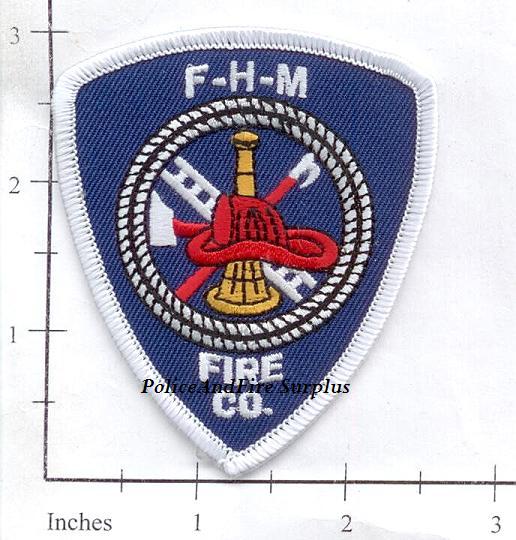 New York FancherHulbertonMurray Fire Company Fire Dept Patch v2