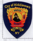 New York - Middletown Fire Dept Patch