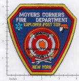 New York - Moyers Corners Explorer Post 209 Fire Dept Patch